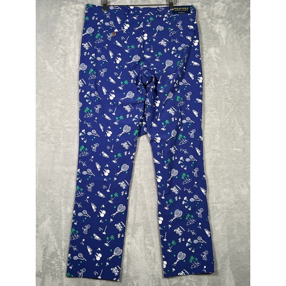 Ralph Lauren Golf Pants Mens 32x32 (actual 34x32) All Over Wicking Swim Packable - Picture 8 of 13